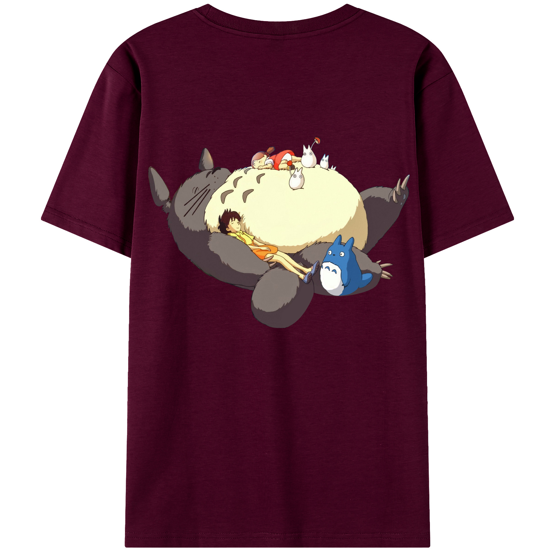 （画像用） となりのトトロ 草壁メイ 草壁サツキ My Neighbor Totoro Satsuki Kusakabe Mei Kusakabe レディース半袖Tシャツ(バックプリント)
